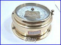 Barigo 1500 Marine Barometer Analog Vintage Antique Precision German Collection