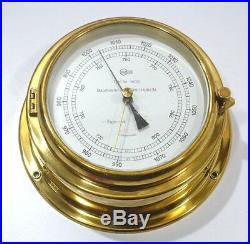 Barigo Barometer Vintage Brass Made in Germany (3)