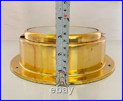 Barigo R81021 Rain Change Fair Barometer Brass Marine Nautical Ship Boats Yacht