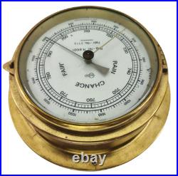 Barigo R81021 Rain Change Fair Barometer Brass Marine Nautical Ship Boats Yacht