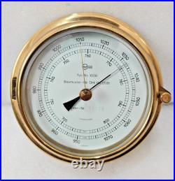 Barigo TYPE NR 1500 Fair Barometer Brass Marine Nautical Ship Boats Yacht