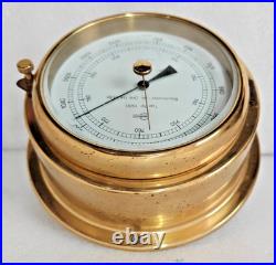 Barigo TYPE NR 1500 Fair Barometer Brass Marine Nautical Ship Boats Yacht