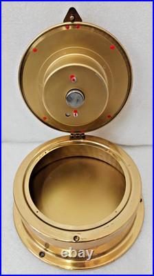 Barigo TYPE NR 1500 Fair Barometer Brass Marine Nautical Ship Boats Yacht
