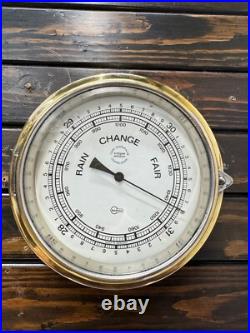 Barigo Twin Diaphragm Nautical Barometer Rain Change Fair Doppeldose Germany