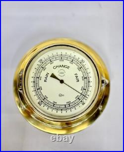 Barigo Twin Diaphragm Nautical Barometer Rain Change Fair Doppeldose Germany
