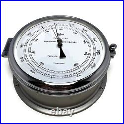 Barigo Type NR1580 Barometer for Boats and Yachts. Steel Body. Made in Germany Barigo Type NR1580 Barometer for Boats and Yachts. Steel Body. Made in Germany
