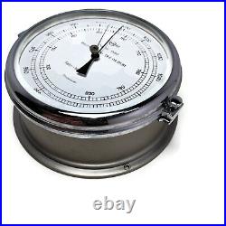 Barigo Type NR1580 Barometer for Boats and Yachts. Steel Body. Made in Germany Barigo Type NR1580 Barometer for Boats and Yachts. Steel Body. Made in Germany