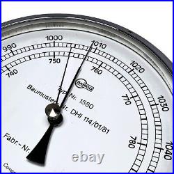 Barigo Type NR1580 Barometer for Boats and Yachts. Steel Body. Made in Germany Barigo Type NR1580 Barometer for Boats and Yachts. Steel Body. Made in Germany