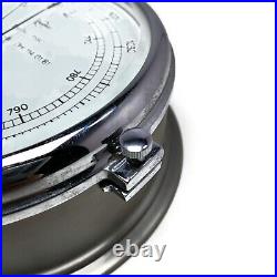Barigo Type NR1580 Barometer for Boats and Yachts. Steel Body. Made in Germany Barigo Type NR1580 Barometer for Boats and Yachts. Steel Body. Made in Germany