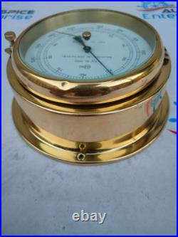 Barigo Type Nr 1500 Fair Barometer Brass Marine Nautical Ship Boats Yacht