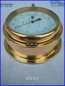 Barigo Type Nr 1500 Fair Barometer Brass Marine Nautical Ship Boats Yacht
