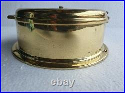 Barigo Vintage Marine Brass Barometer Made In Germany #1