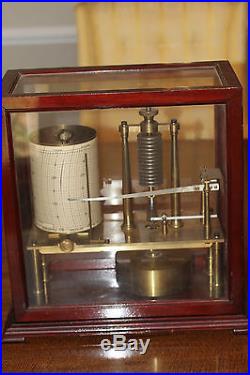 Barograph Richard Freres UNUSUAL 20 pound weight Museum Piece
