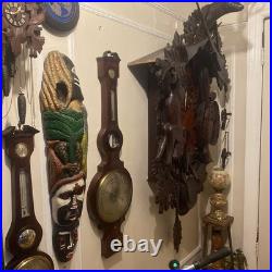 Barometer, Extra Large Antique Somalvico & Son 50 X 15
