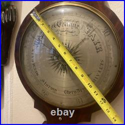 Barometer, Extra Large Antique Somalvico & Son 50 X 15