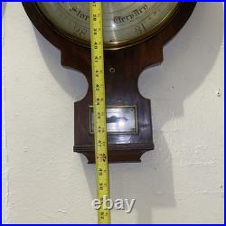Barometer, Extra Large Antique Somalvico & Son 50 X 15