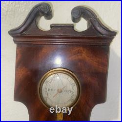 Barometer, Extra Large Antique Somalvico & Son 50 X 15