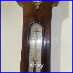 Barometer, Extra Large Antique Somalvico & Son 50 X 15