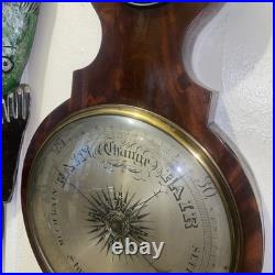 Barometer, Extra Large Antique Somalvico & Son 50 X 15