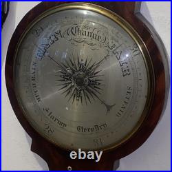 Barometer, Extra Large Antique Somalvico & Son 50 X 15