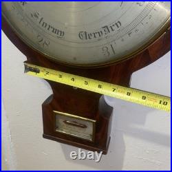 Barometer, Extra Large Antique Somalvico & Son 50 X 15