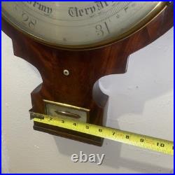 Barometer, Extra Large Antique Somalvico & Son 50 X 15