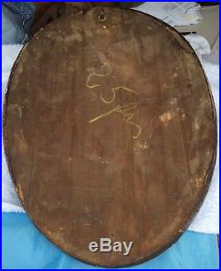 Barometer French/Italian 19th century carved walnut vert UNIQUE