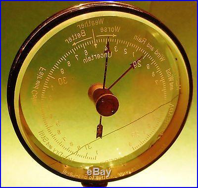 Barometer Goerz of Berlin Mystery Dial Early 1900s