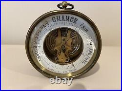 Barometer antique detailed case