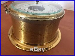 Barometer schatz compensated precision ships brass thermometer germany