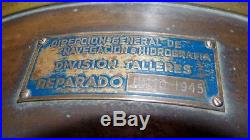 Barometer/thermometer, Ex Ships Argentina Navy, Working