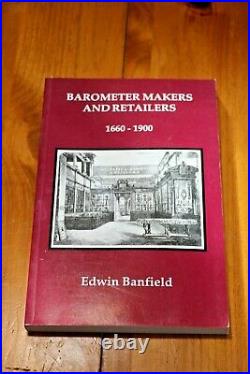 Barometers Wheel or Banjo & Barometers & Retailers 2 books 1 hard cover 1 soft