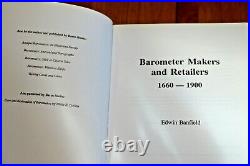 Barometers Wheel or Banjo & Barometers & Retailers 2 books 1 hard cover 1 soft