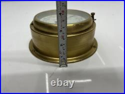 Baumuster Barigo Ship Barometer Germany Salvaged Maritime Brass Compensated Baumuster Barigo Ship Barometer Germany Salvaged Maritime Brass Compensated