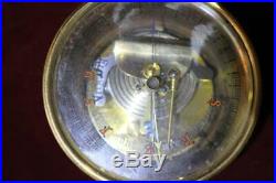 Beautiful Antique Brass Barometer
