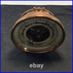 Beautiful Antique Desk Model French Skeleton Dial Barometer Fowler's Chicago, IL