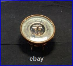 Beautiful Antique Desk Model French Skeleton Dial Barometer Fowler's Chicago, IL