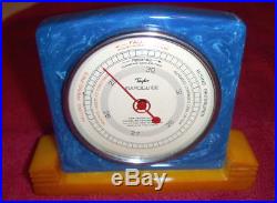 Blue Taylor Catalin Barometer