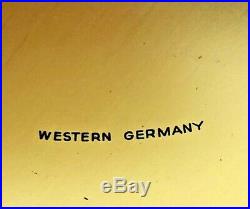 Brass Barometer Ships Boat Yacht Marine Weather Aneroid Western Germany