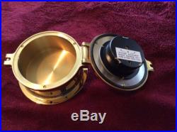 Brass Boat Barometer Porthole Style