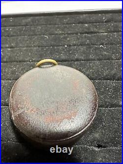 CASELLA, LONDON L Format Pocket Gilt-Brass Aneroid Barometer Altimeter/Case
