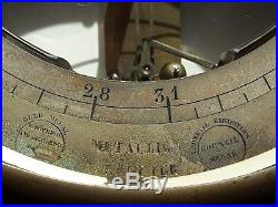 C. 1851 Bourdon & Richards Antique Ship Barometer