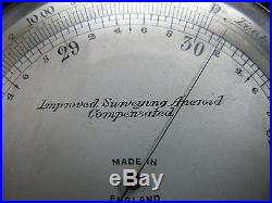 C. 1900 Keuffel & Esser Co. English Exploration Mining Survey Altimeter Barometer