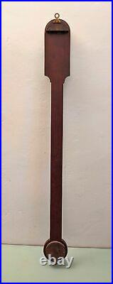C. Tagliabue Mahogany Stick Barometer, Mid-19th Century Made in U. S