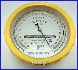 Changchun DYM3 Type Aneroid Barometer 4.5in Dia Temperature Tube