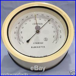 Citizen Aneroid Marine Barometer. 910mbar1050mBar. Made In Japan