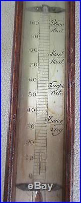 Collection Antique Barometer Parts 19th Century