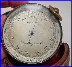 Compensated Aneroid Barometer By K&e Made For The English Market
