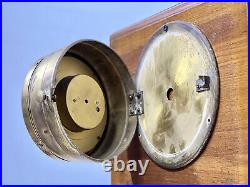 Compensated Rain Change Fair Wall Mount Brass Barometer Made in Western Germany
