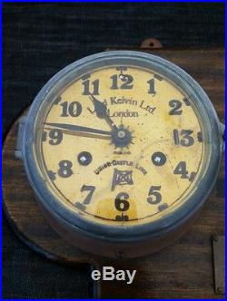Compensated precision barometer Lord Kelvin Ltd London Antique